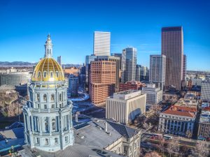 Photo Denver skyline